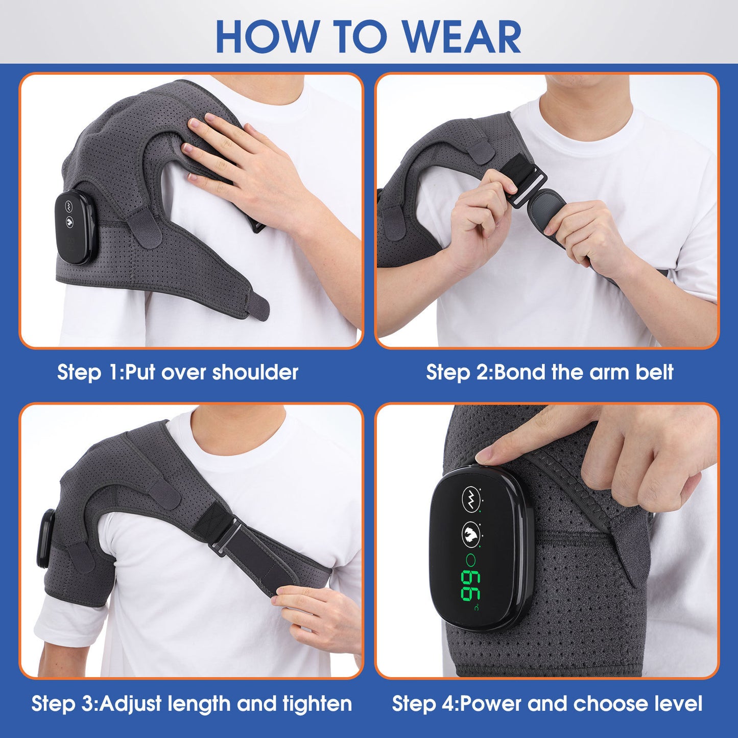 Vibration Electric Shoulder Massager