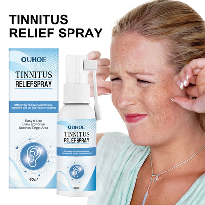 Relieving Ear Tinnitus Relief Spray