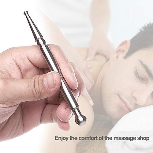 Manual Acupuncture Pen: Stainless Steel Meridian Dredging Tool