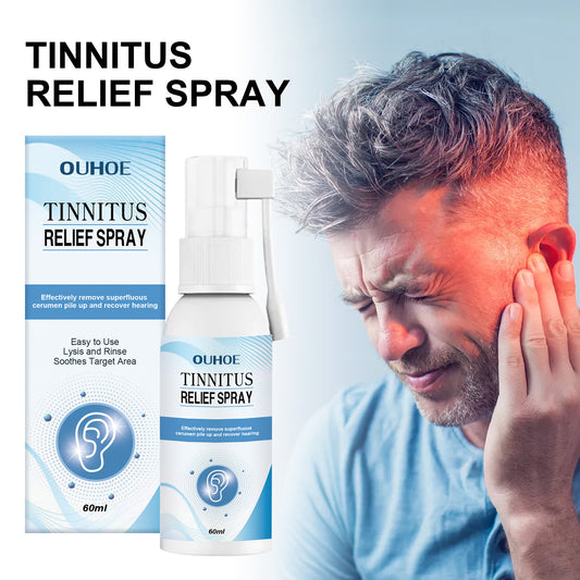 Relieving Ear Tinnitus Relief Spray