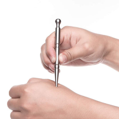 Manual Acupuncture Pen: Stainless Steel Meridian Dredging Tool