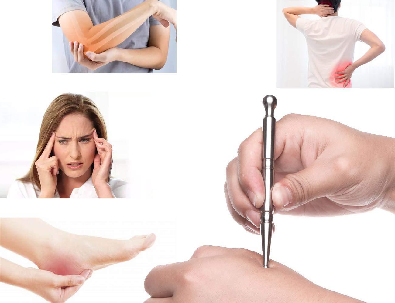 Manual Acupuncture Pen: Stainless Steel Meridian Dredging Tool